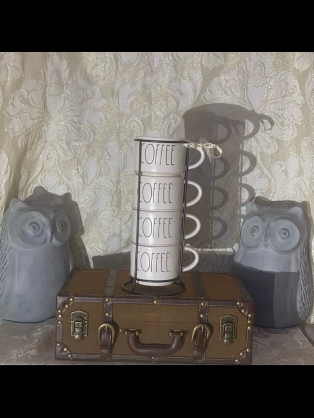 ⚡️Rae Dunn "COFFEE" Stackable Mugs - Picture 2 of 4